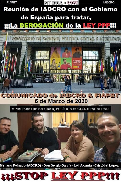 COMUNICADO de IADCRO & FIAPBT de 5 de MARZO.
