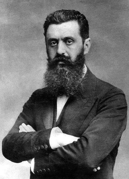 El padre del sionismo Theodor Herlz.